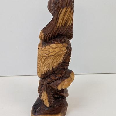 13" Carved Eagle