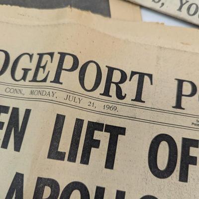 Vintage 1960's Newspapers Nixon JFK Vintage Souvenir Views