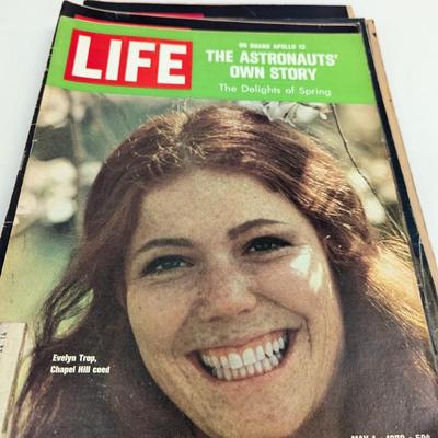 Sale Photo Thumbnail #2519: 1960's 1970's Life Magazines Topics Mets Moon