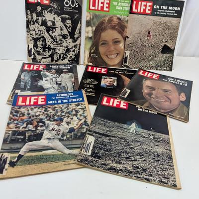 1960's 1970's Life Magazines Topics METS Moon