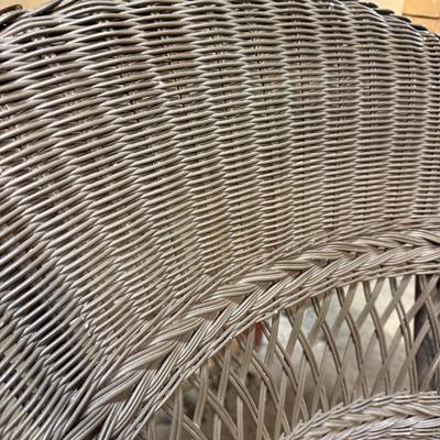 Wicker Chair and Table (BS-HS)