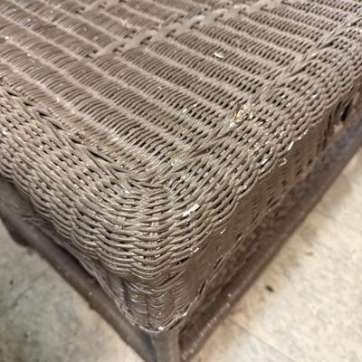 Wicker Chair and Table (BS-HS)