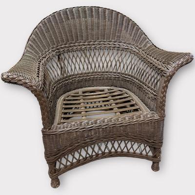 Wicker Chair and Table (BS-HS)