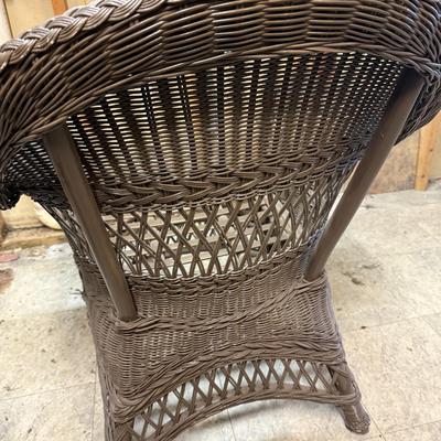 Wicker Chair and Table (BS-HS)