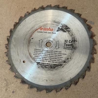 Ten 10” Circular Saw Blades by Craftsman, Piranha, & More (WC-HS)