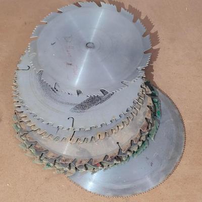 Ten 10” Circular Saw Blades by Craftsman, Piranha, & More (WC-HS)