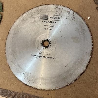 Ten 10” Circular Saw Blades by Craftsman, Piranha, & More (WC-HS)