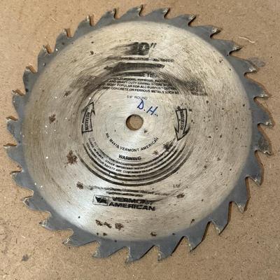 Ten 10” Circular Saw Blades by Craftsman, Piranha, & More (WC-HS)