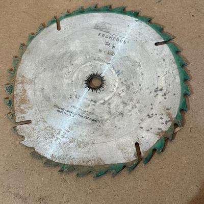 Ten 10” Circular Saw Blades by Craftsman, Piranha, & More (WC-HS)