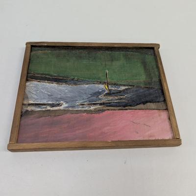 Hand Carved & Painting Ardglass County Down Ireland 2nd Hole Par 3 Pebble Beach Golf Club Hole