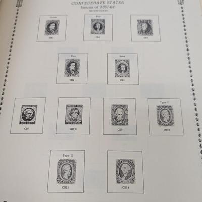 The All American Stamp Album & Ideal Stamp Album Contains A Few Stamps