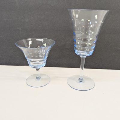 10 - Vintage Light Blue By Cambridge Depression Era Glasses Optic Rims