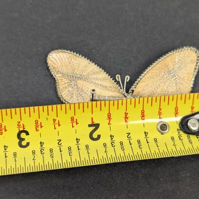 Hand Made Bavarian Princess Butterfly Pin