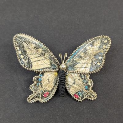 Hand Made Bavarian Princess Butterfly Pin