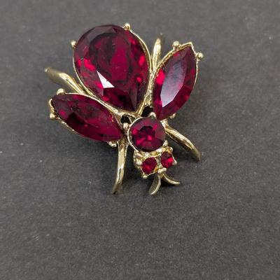 Rhinestone Brooch Pins & Earrings Rhinestone Fly