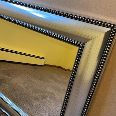 Silver Framed Mirror 23x26,