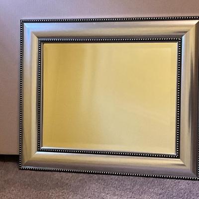 Silver Framed Mirror 23x26,