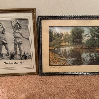 Swimming and pond wall decor