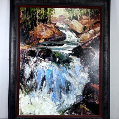 "Falls Creek" by Jeremy Winborg, Giclee Print Limeted Run 11/450