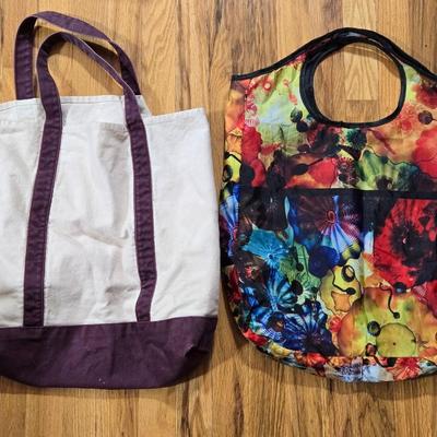 (2) Tote Bags