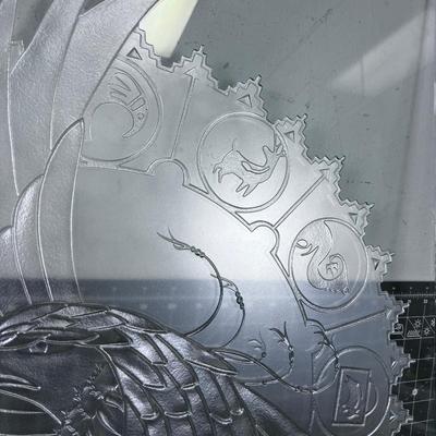STUNNING - South West Glass Carving Artist: Dan Cummings