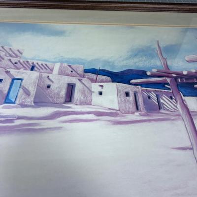 Adobe Village Artist: JK. Thompson Limited Edition Print 