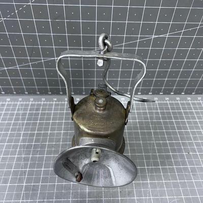 Justrite Antique Carbide Miners Lamp 