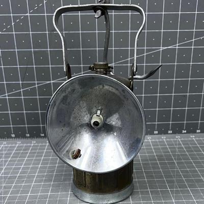 Justrite Antique Carbide Miners Lamp 