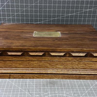 OAK Silverware Chest 