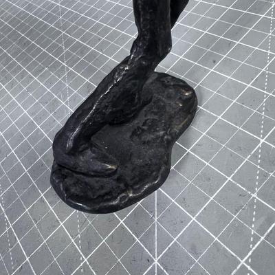 Bronze Sculpture Saxophone Player 