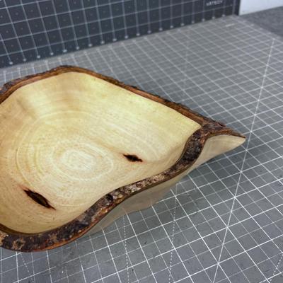 Nifty WOOD BOWL, Free form Organic