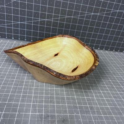 Nifty WOOD BOWL, Free form Organic