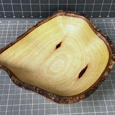 Nifty WOOD BOWL, Free form Organic
