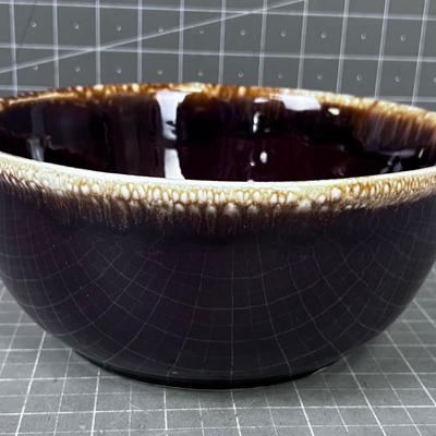 McCoy Ovenware Bowl Brown 1970's 
