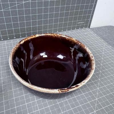 McCoy Ovenware Bowl Brown 1970's 