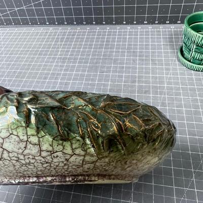 (2) McCoy Vintage Planters 