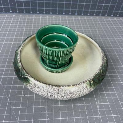 (2) McCoy Vintage Planters 