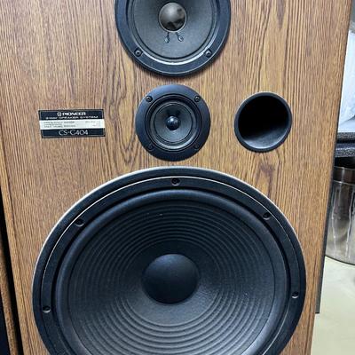 Pioneer Cabinet Speakers (Pair) CS-G404 Model Number 
