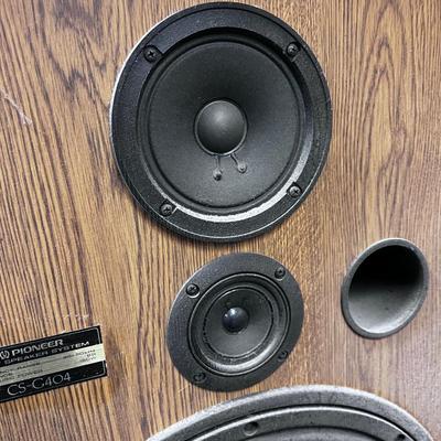 Pioneer Cabinet Speakers (Pair) CS-G404 Model Number 