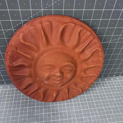 SUN Plaque Terracotta 