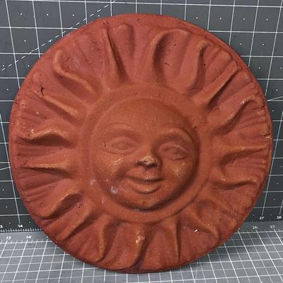 SUN Plaque Terracotta 