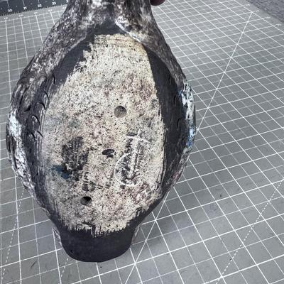 Hand Thrown Puffer Fish Studio Art Pottery 