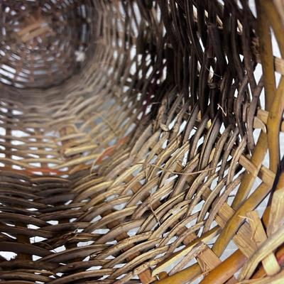 Antique Split Twig Basket 