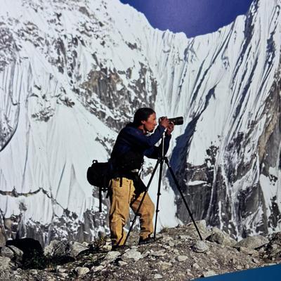 North Face Jimmy Chin  Autographed Poster ,Personalized, World Class Adventure Photographer