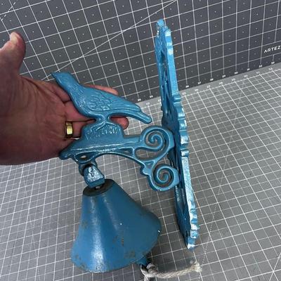 The Blue Bird Dinner Bell, Cast Iron
