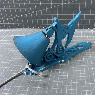 The Blue Bird Dinner Bell, Cast Iron