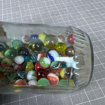 JIF Creamy Peanut Butter Jar with Marbles