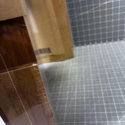 Bamboo  Zip lock Storage Bag Holder, NEW  