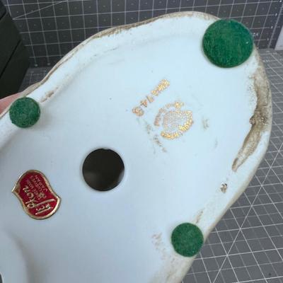 Lefton's Chipmunk and Pinecone Birdhouse 