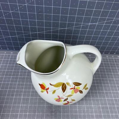 Fall Autum Leaf: Ball Jug 